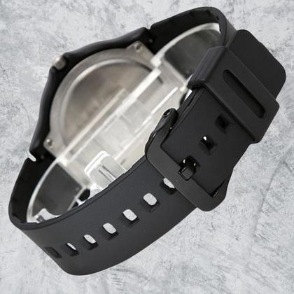 Imagem de Relógio de Pulso Casio Analógico Vintage Unissex Masculino Feminino Classico Redondo Preto a Prova Dágua MW-240-1E2VDF