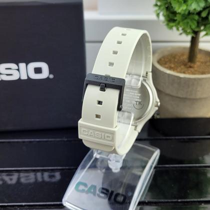 Imagem de Relógio de Pulso Casio Feminino Analógico Classico Casual Leve Confortável Azul Branco MQ-24UC