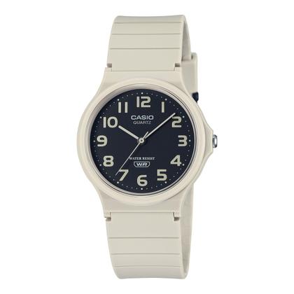Imagem de Relógio de Pulso Casio Feminino Analógico Classico Casual Leve Confortável Azul Branco MQ-24UC