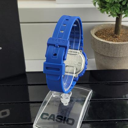 Imagem de Relógio de Pulso Casio Infantil Led Digital Prova Dagua 30m Preto Cinza Azul e Rosa