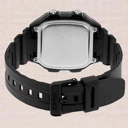 Imagem de Relógio de Pulso Casio Masculino Digital Esportivo Prova D Água 100M World Time 5 Alarmes Cronógrafo Preto AE-1200WH-1AVDF