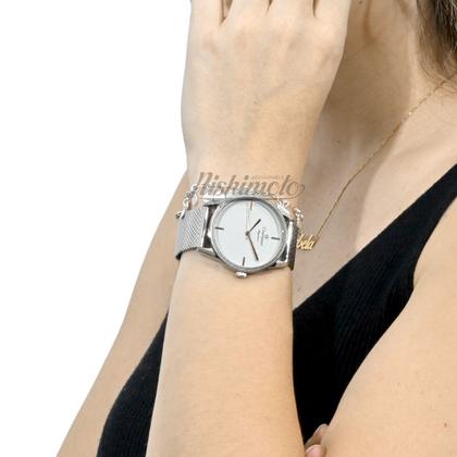 Imagem de Relogio de Pulso Champion Feminino Prateado Prova D'agua