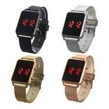 Imagem de Relógio de Pulso Esportivo Masculino Feminino Unissex Digital Led Casual