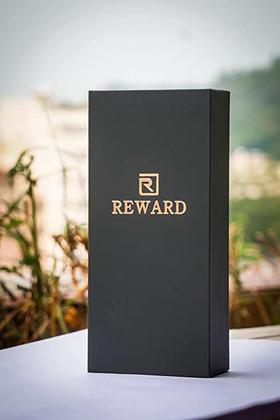 Imagem de Relógio de pulso feminino de quartzo japonês Reward com calendário, à prova d'água, inoxidável, design moderno para mulh