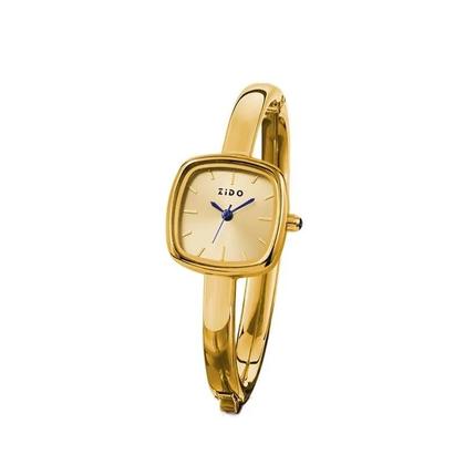 Imagem de Relógio De Pulso Feminino Retro Com Design Simples E Exquisito, Relógio De Quartzo Avançado