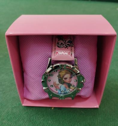 Imagem de Relógio De Pulso Infantil Divertido Princesas Com Caixinha