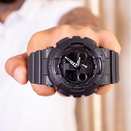 Imagem de Relógio de Pulso Masculino Casio GShock AnadigiProva DAgua 200 metros GA1001A1DR