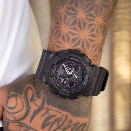 Imagem de Relógio de Pulso Masculino Casio GShock AnadigiProva DAgua 200 metros GA1001A1DR