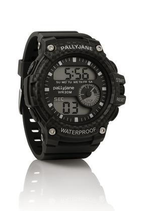 Imagem de Relógio De Pulso Preto Masculino Digital  MultiFuncional