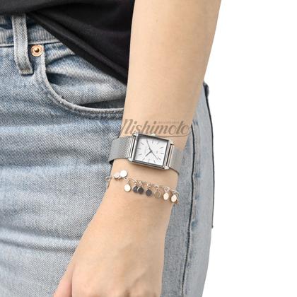 Imagem de Relógio de Pulso Quadrado Resistente Lince Feminino Original