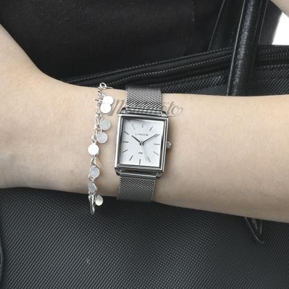 Imagem de Relógio de Pulso Quadrado Resistente Lince Feminino Original