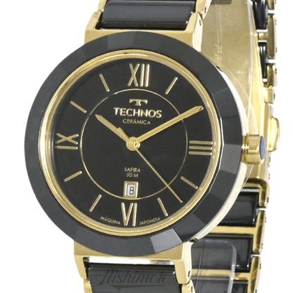Imagem de Relógio de Pulso Technos Preto Cerâmica Feminino Original