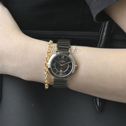 Imagem de Relógio de Pulso Technos Preto Cerâmica Feminino Original