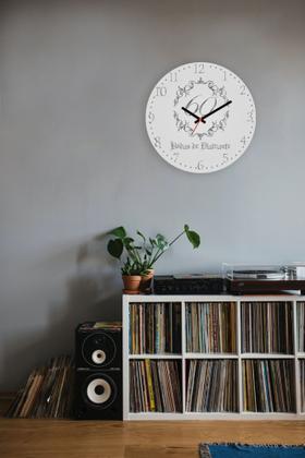 Imagem de Relógio De Vinil Paredes Presente Ideal Bodas De Diamante