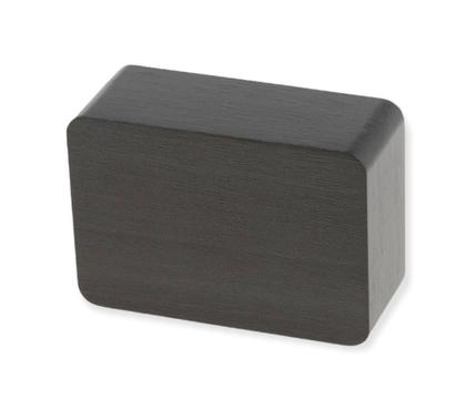 Imagem de Relógio Despertador digital de mesa LED estilo madeira retangular quadrado tipo 2