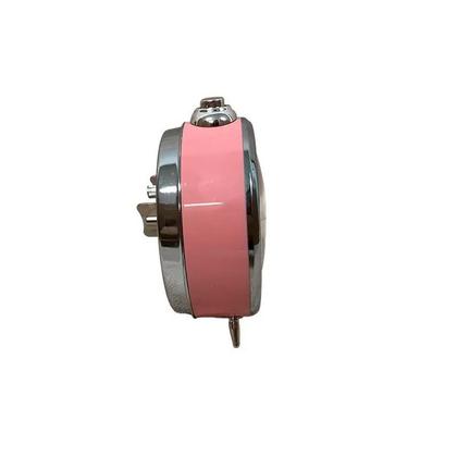 Imagem de Relógio Despertador Mecânico Metal Herweg 2236 037 Rosa