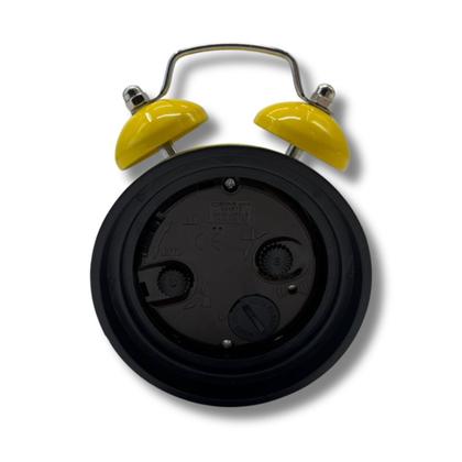 Imagem de Relógio Despertador Retro Elegante de Mesa Amarelo