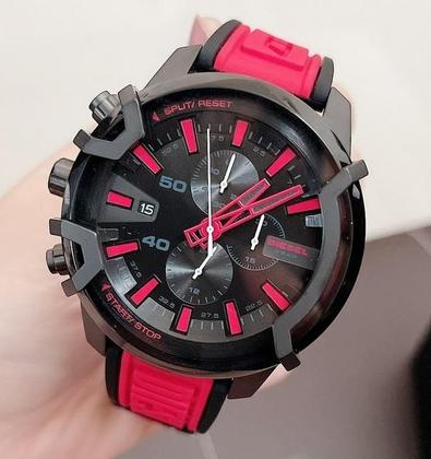 Imagem de Relógio Diesel Dz4530 GRIFFED RED LANÇAMENTO - Majestoso Joias e Acessorios