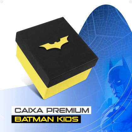 Imagem de Relogio digital batman infantil + oculos sol + caixa presente ajustavel acetato amarelo menino led qualidade premium