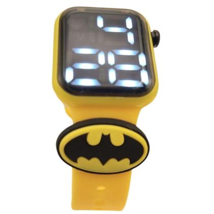 Imagem de Relógio digital Batman Infantil Resistente à Água-Amarelo - SMACTUDO