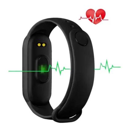 Imagem de Relógio digital bracelet M5 fit academia  Fone sem fio tws bluetooth