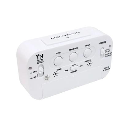 Imagem de Relógio Digital Calendário Despertador Cabeceira e Mesa Sensor de Temperatura