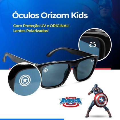 Relógio digital capitaoamerica infantil + oculos proteção uv - Orizom Imagem de Relógio digital capitaoamerica infantil + oculos proteção uv