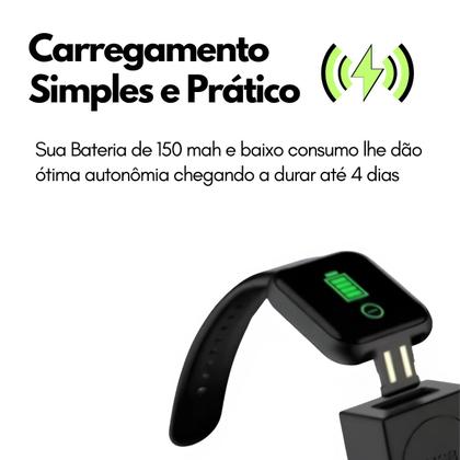 Imagem de Relógio Digital D 20 Smartwatch Inteligente Feminino Masculino