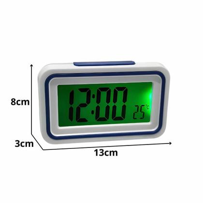 Imagem de Relógio Digital De Mesa Despertador Que Fala A Hora