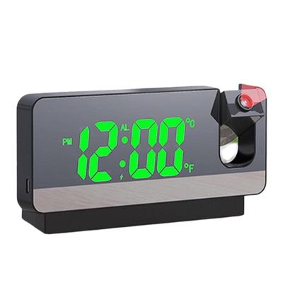 Imagem de Relógio Digital Espelhado Projetor Horas Bivolt Ajuste Brilho LED