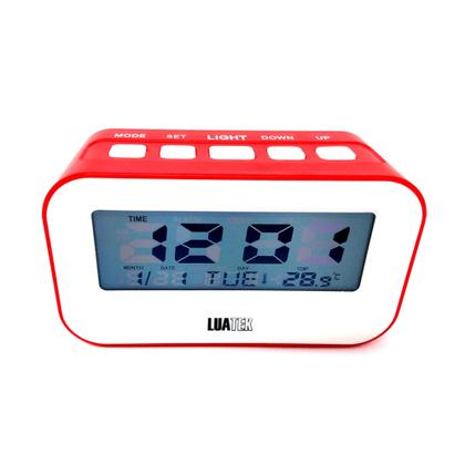 Imagem de Relógio Digital Iluminado Com Despertador, Calendário e Temperatura ZB2005