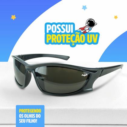 Imagem de relogio digital infantil batman preto + oculos sol + caixa pulseira ajustavel caixa criança menino original proteção uv