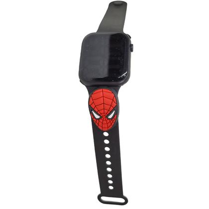 Imagem de Relógio digital Infantil Homem Aranha Resistente à Água