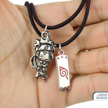 Imagem de Relogio Digital Infantil Naruto Led + Colar Duplo + Oculos