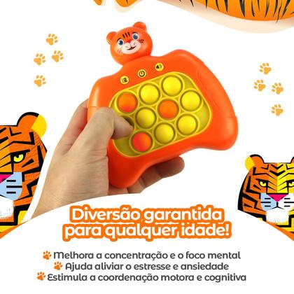 Imagem de Relogio digital infantil + oculos sol + popit eletronico prova dagua menino criança original laranja