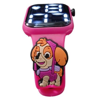 Imagem de Relógio Digital Infantil PATRULHA CANINA SKYE Desenho _Rs-ch