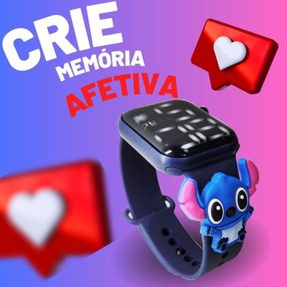 Imagem de Relógio Digital Infantil Resistente à água com Personagens e Super Herois