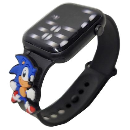 Imagem de Relógio digital Infantil Sonic Resistente à Água - SMACTUDO