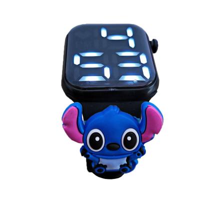 Imagem de Relógio digital Infantil Stitch Resistente à Água-pr - SMACTUDO