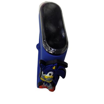 Imagem de Relógio Digital Infantil Touch Resistente à Água - Sonic Super Herói - Azul - SMACTUDO
