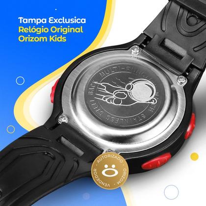 Imagem de Relógio Digital Infantojuvenil Pulseira Silicone Ajustável - Orizom Kids