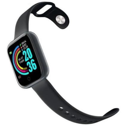 Imagem de Relógio Digital Inteligente D20 Android iOS Bluetooth Conexão Celular FitPro