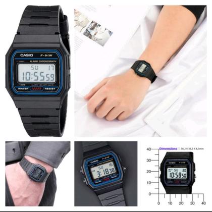 Imagem de Relogio Digital Led Retro Esportivo Emburrachado Ajustável Feminino/Masculino Unissex Alarme Cronômetro Adulto/Infantil