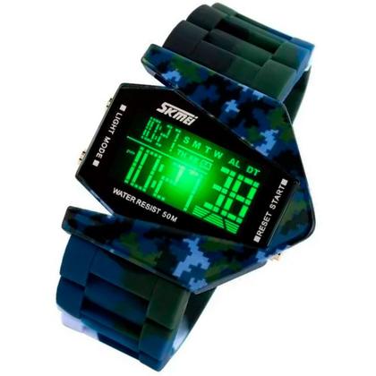 Imagem de Relógio Digital Masculino Skmei Style Camuflado