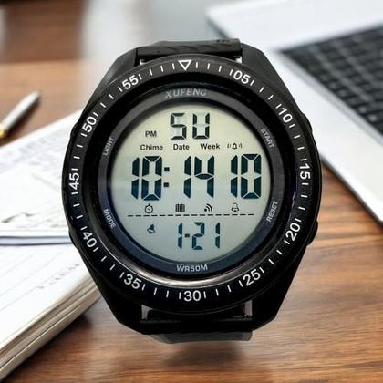 Imagem de Relógio Digital Masculino Xufeng Preto A Prova D agua