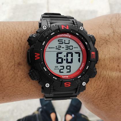 Imagem de Relógio Digital Pulso Mondaine Masculino Esportivo Original