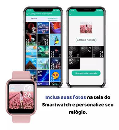 Imagem de Relógio digital Smartwatch D20 Android IOS Inteligente 2023