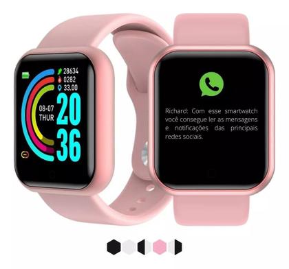 Imagem de Relógio digital Smartwatch D20 Android IOS Inteligente 2023