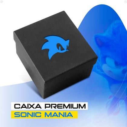 Imagem de Relogio Digital Sonic Infantil + Oculos Sol + Caixa led presente acetato preto esportivo proteção uv azul original
