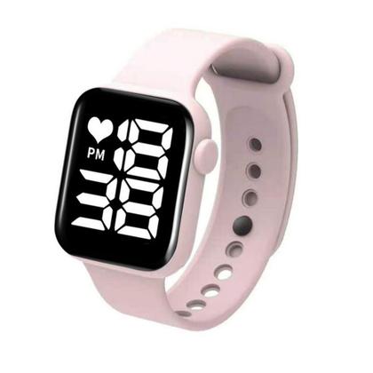 Imagem de Relógio Digital Sport Led Masculino Feminino Adulto Infantil 021 Rosa
